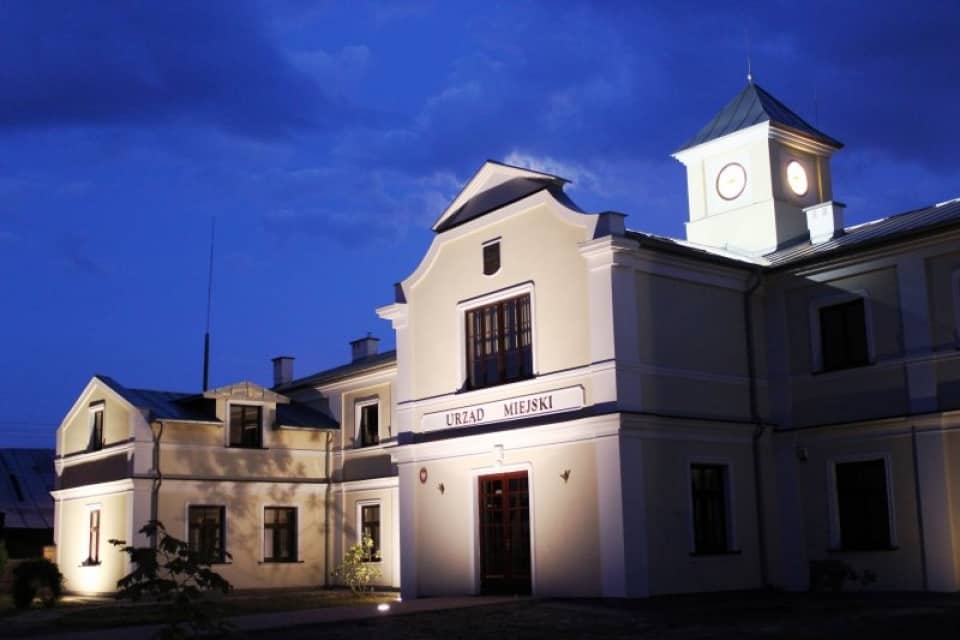 Łęczna - New town hall
