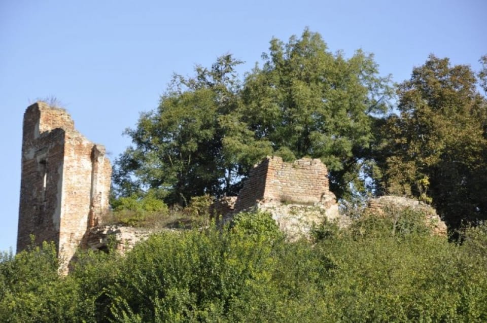 Zawieprzyce - castle ruins