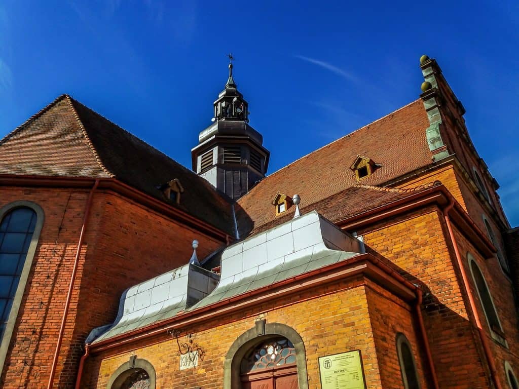 Kašubijoje - Trejybės bažnyčia Kościerzyna