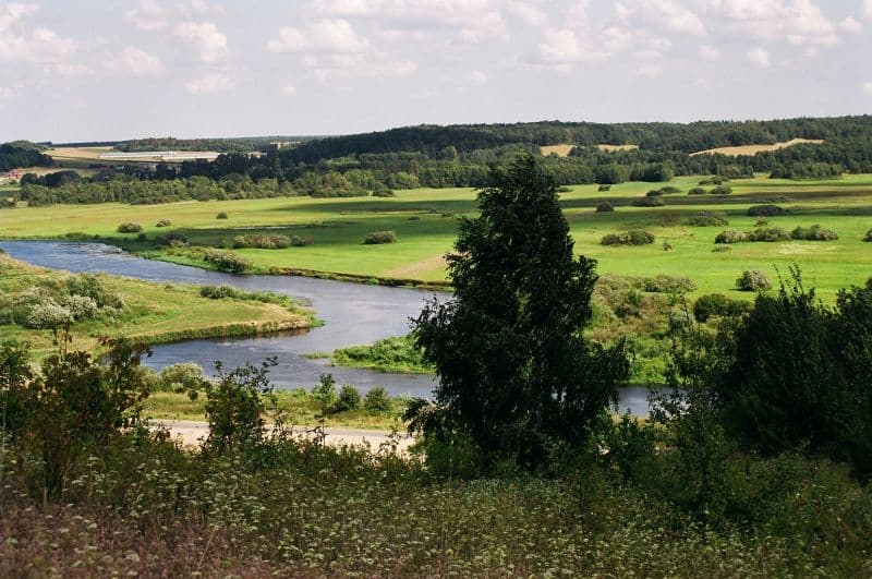 Łomża Landschaftspark des Narew-Tal